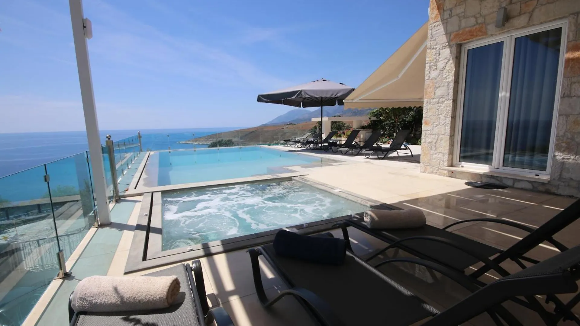 Villa Ionian Pool House Vila Porto Palermo Albânia